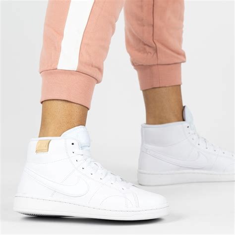 hoge witte nike sneakers dames